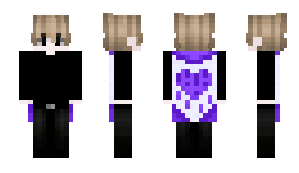 Minecraft скін по ніку MonlaferteLover