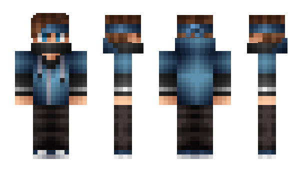 Minecraft skin BlueShad