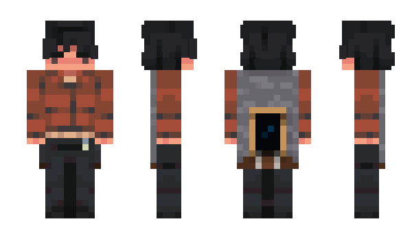Minecraft skin Kurfi