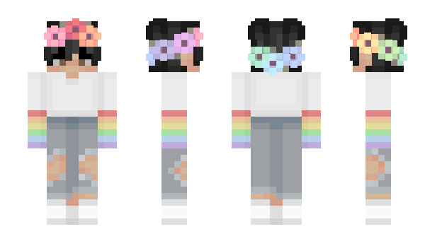 Minecraft skin PridePog