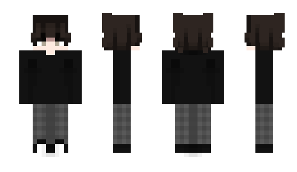 Minecraft skin vxpscrackedbuns