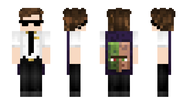 Minecraft skin Lunarian