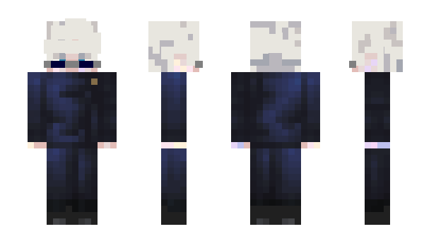 Minecraft скин по нику Gojo_Sotoru