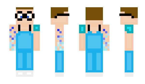 Minecraft skin Verlay