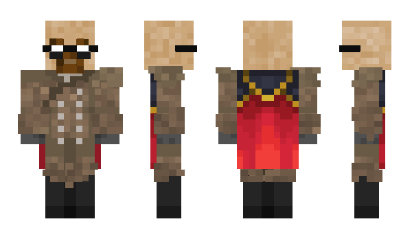 Minecraft skin Comrade_Wolf98