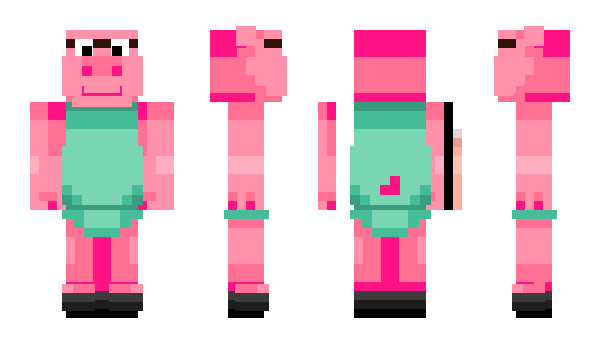 Minecraft skin PeppaPing
