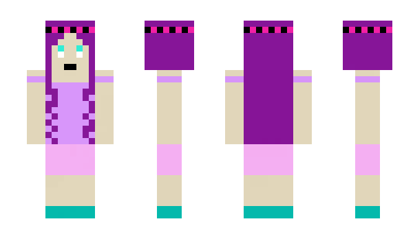 Minecraft skin Ellied