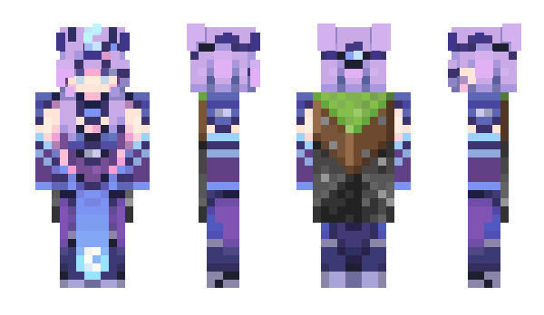 Minecraft skin Cyberpunke