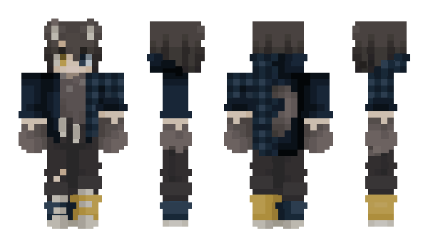 Minecraft skin BeatUpPixel