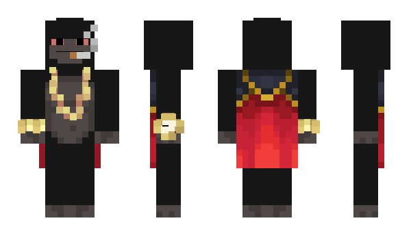 Minecraft skin blackarmor