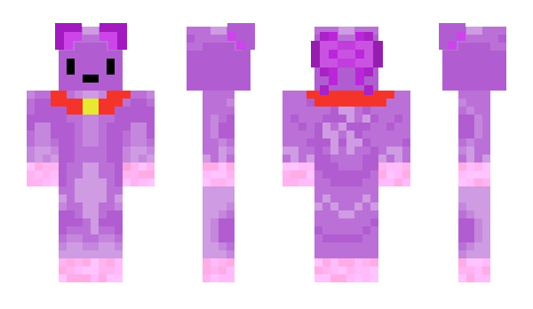 Minecraft skin PurpleDoggo