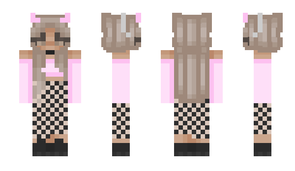 Minecraft skin kqterina