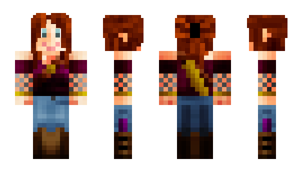 Minecraft skin mickaminecraft