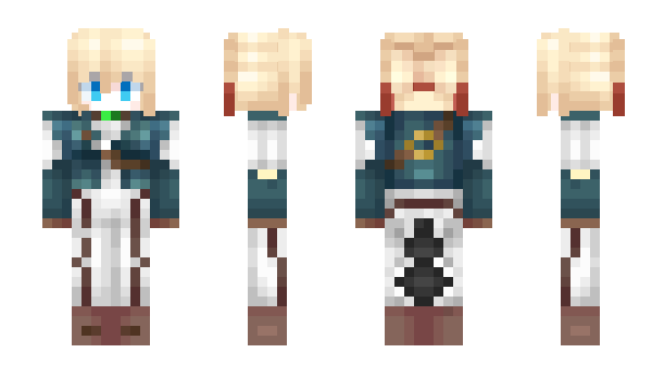 Minecraft skin monserrat