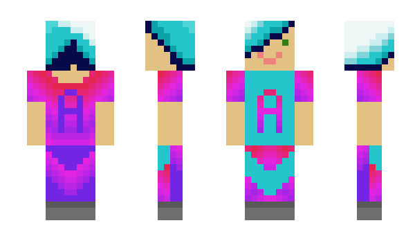 Minecraft скин по нику Anna_Y