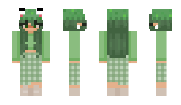 Minecraft skin CoraKai