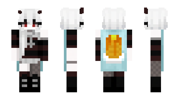 Minecraft скін по ніку Bebe_2013