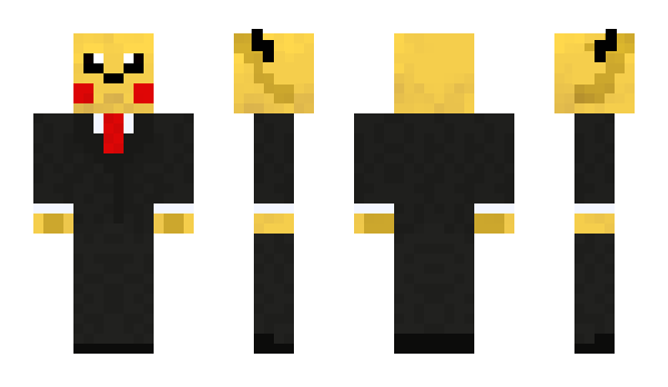 Minecraft skin PikatchPL