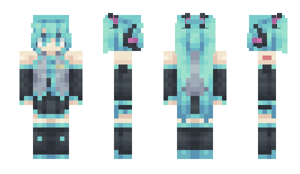 Minecraft skin virtualuna