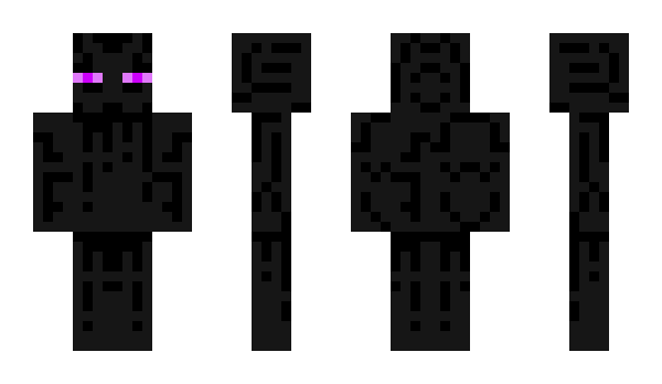 Minecraft skin Negriny