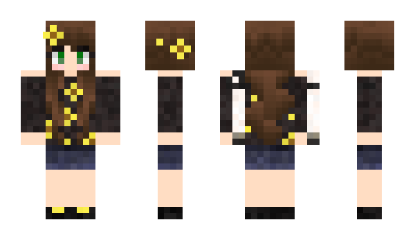 Minecraft skin Cassiee