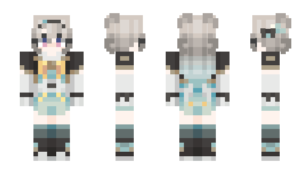 Minecraft skin Foxgirl_Savant