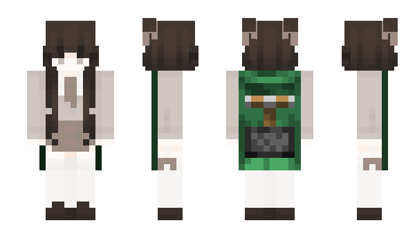 Minecraft скин по нику OverFaeinated