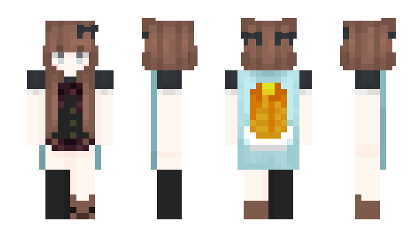 Minecraft скин по нику stqrgiirl