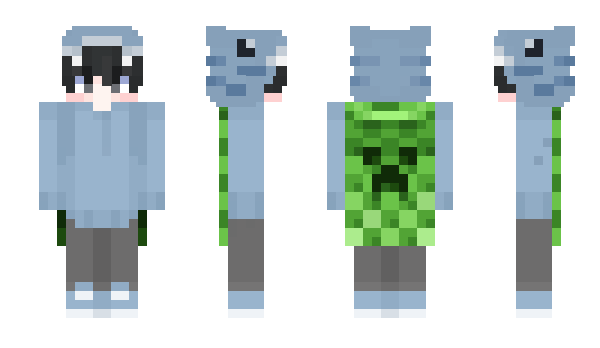 Minecraft skin TwinGoldcreeper