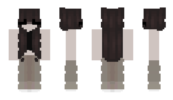 Minecraft скін по ніку luvesmilli