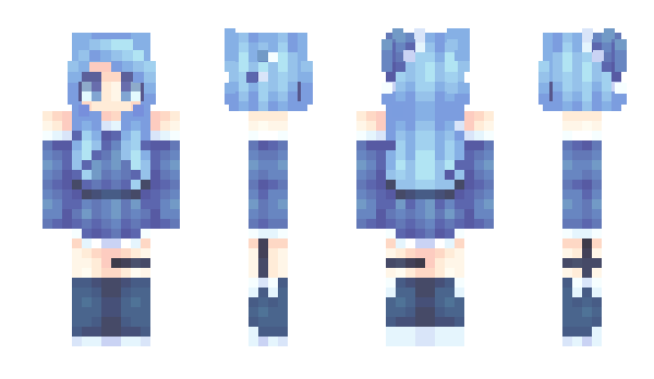 Minecraft скин по нику Eaue