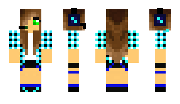 Minecraft skin Evelyn_CZ