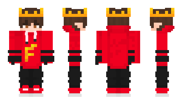 Minecraft skin DX_FLAMING
