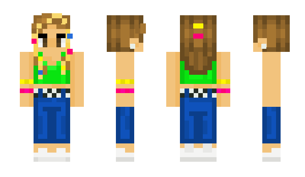 Minecraft skin graceful_