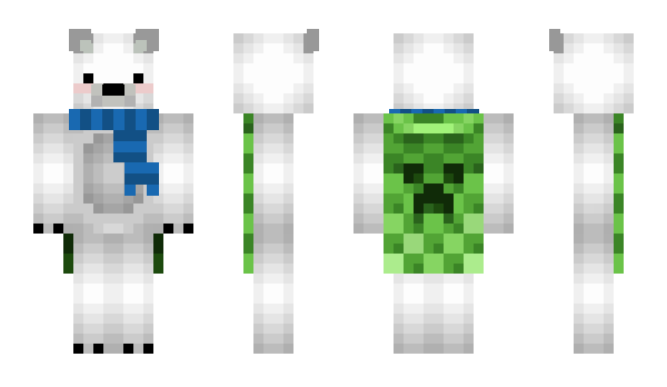 Minecraft skin SparkBear