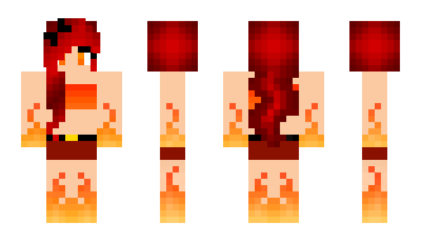 Minecraft skin FireFox6