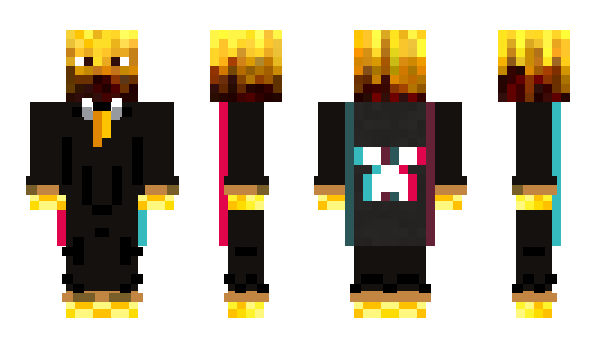 Minecraft skin BlazeMob
