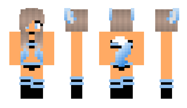 Minecraft skin aphmau___