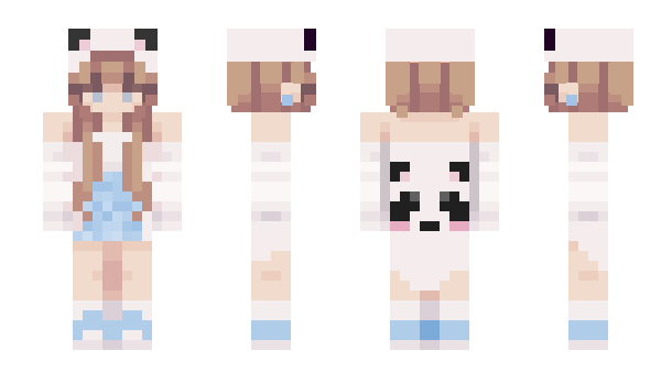 Minecraft skin cute_axolotl