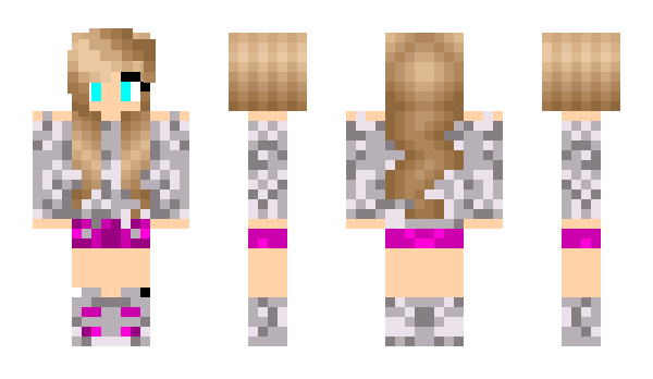 Minecraft skin Queenchanie