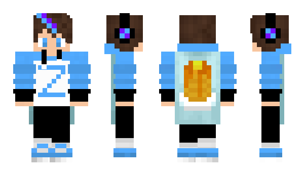 Minecraft skin CrimsonCreeper24