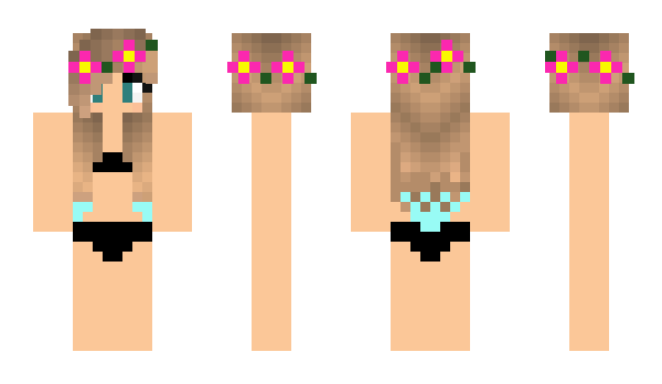 Minecraft skin luciacat