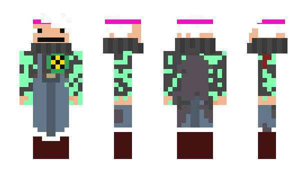 Minecraft skin Mokosikyt