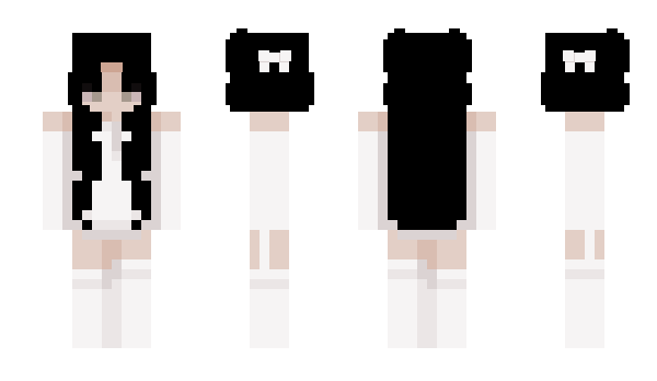 Minecraft skin kyutii