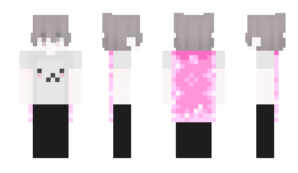 Minecraft skin pantomime