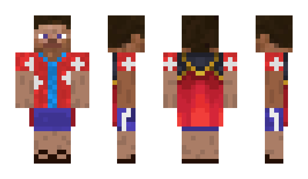 Minecraft skin Touristic