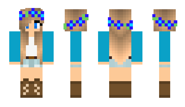 Minecraft skin raaya