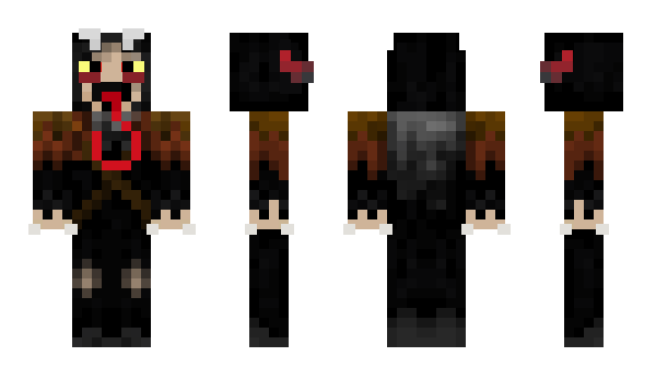 Minecraft skin Luciferrrr