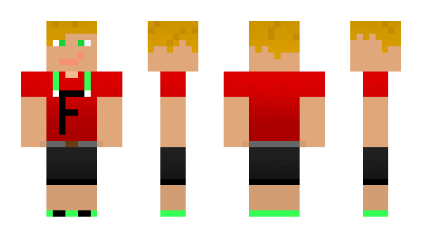 Minecraft skin Flash1709