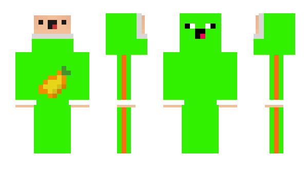 Minecraft skin Kvzr